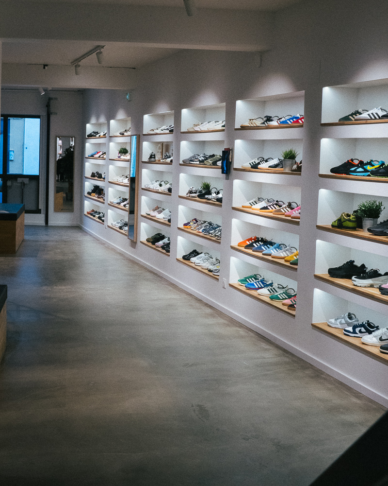 Vue générale du magasin